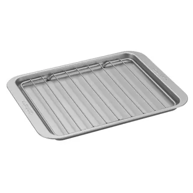 Cuisinart - 12.4" x 8.6" Non-Stick Toaster Oven Broiling Pan High Quality