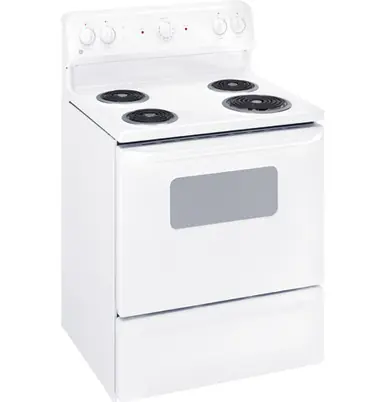 Hassle-Free Returns GE® 30" Free-Standing Electric RangeJBS07HWW